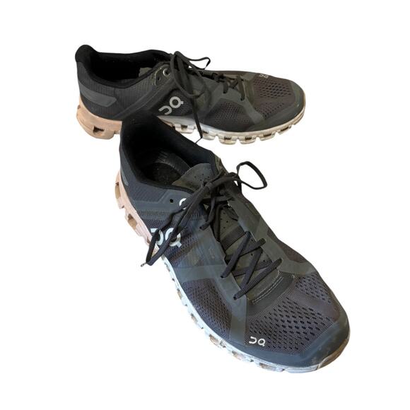 On Running Women's Sneakers - Black and Tan - Picture 1 of 10